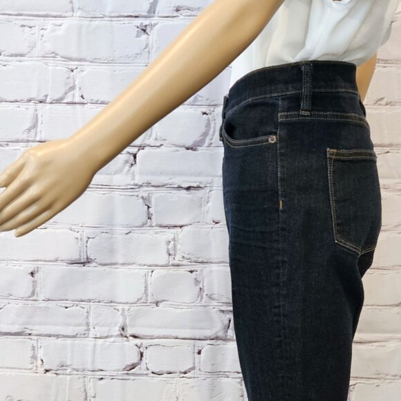 J. CREW - Lookout high rise skinny dark wash blue jeans - Picture 8 of 11